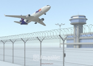 2D ограждения для аэропортов и аэродромов в Севастополе