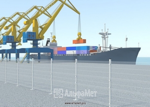 2D ограждения для морских и речных портов в Севастополе