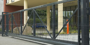 Ворота откатные для 2D и 3D ограждений в Севастополе